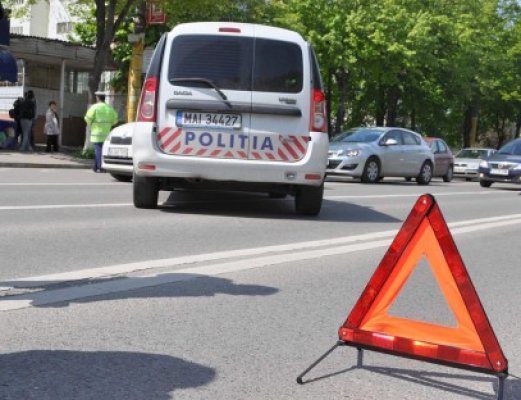 Accidentat: a traversat prin loc nepermis